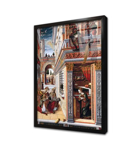 Saint Emidius Çerçeveli Cam Tablo
