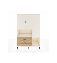 Hyperion Dolap 6 Raflı 3 Çekmeceli 3 Kapaklı 132x44x195 Aytaşı-Aytaşı/Çam