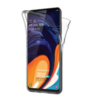 Samsung Galaxy A60 360 Kılıf Şeffaf Ön Arka Silikon