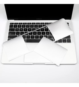 MacBook Pro 13inc Touchpad Trackpad Koruyucu Stiker Guard A2251 A2289 A2338 (Gümüş)
