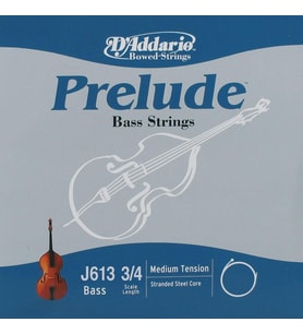 Daddario J613 Kontrabas Tek Tel  Prelude (LA-A), 3/4 Medium