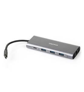 DARK DK-AC-U31X36 USB 3.1 Type-C - USB 3.0+ Ethernet/HDMI/TF SD Çoklayıcı