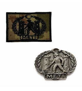 METİ Harici Ceket Brövesi ve METİ Kamuflaj Bröve  2 li SET