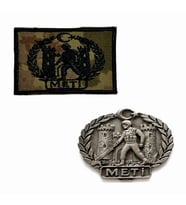 METİ Harici Ceket Brövesi ve METİ Kamuflaj Bröve  2 li SET