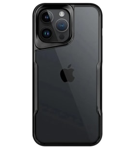 Newface Apple iPhone 15 Pro Max Kılıf Boyi Silikon Kapak - Siyah