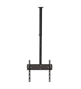 Vontech 42-65 İnç Lcd Led Tv Askı Aparatı 360 Derece Dönebilen Tavan Askı Kolu 80 Kg Taşır 106-165 Ekran Arası
