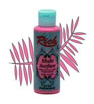 Rich Multi Surface Her Yüzey İçin Akrilik Boya 120 cc. 2142 PEMBE 