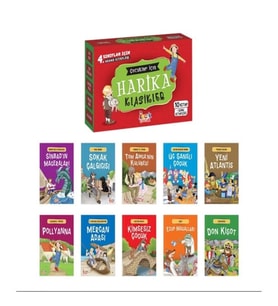 Çocuklar İçin Harika Klasikler– (10 Kitap+Soru Kitapçığı)