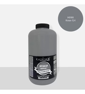 HYBRID AKR. MULTISURFACES H-090 KOYU GRİ 2000ML