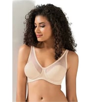 NİVEMESHOME 9200-C TÜL KAPLI SOFT C CUP SÜTYEN TEN BDN:85 LE JARDİN