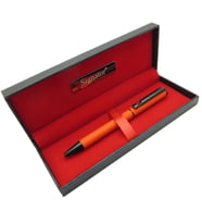 Signator® T408 Turuncu Tükenmez Kalem  İsme Özel Kalem  Hediyelik Kalem (Karışık)