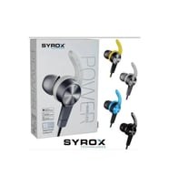Syrox E-s32 Bluetooth Mıknatıslı Kablosuz Kulak İçi Kulaklık (Mavi)