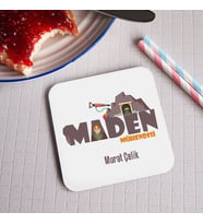 Kişiye Özel Maden Mühendislerine Özel Bardak Altlığı