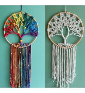 Rüya Kapanı Düş Kapanı Dream Catcher Hayat Ağacı