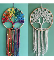 Rüya Kapanı Düş Kapanı Dream Catcher Hayat Ağacı