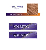 2 Adet Single Tüp Boya Saç Boyası Işıltılı Kahve 7/77