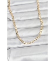 CM 14K Gold Renk Zincir Model 60 cm Kadın Kolye 5886