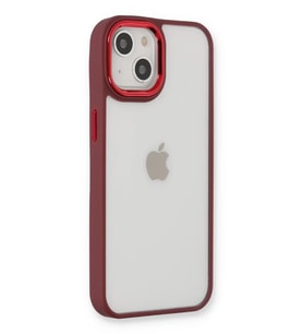 iPhone 14 Plus Kılıf Dora Kapak - Kırmızı