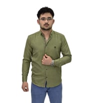 Erkek Spor Silim Fit Gömlek BGL-ST04479 (Haki)