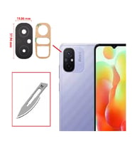 Tkgz Xiaomi Redmi 12C Arka Kamera CAM Lensi + Bistüri Ucu