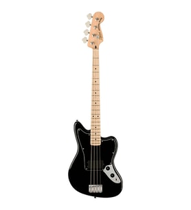 Squier 0378503506 Affinity Jaguar Bass H Gitar (siyah - Akçaağaç Klavye)  Başlangıç Ve Orta Seviye Tek Humbucker 32" Orta Skala Tasarımı