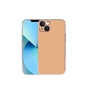 Apple iPhone 13 Uyumlu Kılıf Zore Viyana Kapak (Gold)