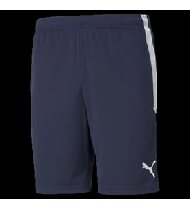 Puma Team Liga 25 Antrenman Şortu - Peacoat/Puma Beyaz 657249 06 (Lacivert)