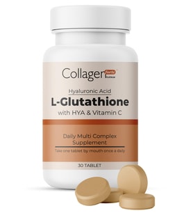 Collagen Forte Platinum L-Glutathione, Hyalüronik Asit & Vitamin C (Turuncu)