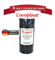 8 Adet Coroplast Tüysüz Bez Bant 19mm X 15 Metre Ref:839