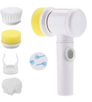 Sunup Çok Fonksiyonlu Banyo Mutfak Lavabo Şarjlı Temizlik Fırçası Lavabo Temizletici Fırça