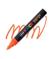 Uni Posca PC-5M Boyama Markörü 1.8-2.5 mm FLORESAN TURUNCU (Neon Turuncu)