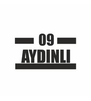 09 Aydınlı Araba Sticker siyah 16x9 CM (Siyah)