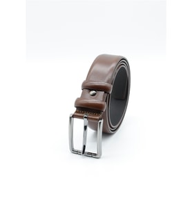 Camel Düz Classic %100 Deri Dikişsiz Kemer 1046255307