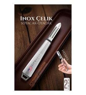 Inox Soyacak - Sebze Soyacağı - Kabak Dolma Oyacağı 2 li SET
