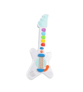 LC Işıklı Rock Roll Çocuk Gitar - Mavi Su Dünyası (Çok Renkli)