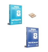 LGS 8. Sınıf Benim Hocam Matematik ve Fen Bilimleri Soru Bankam + Telefon Standı