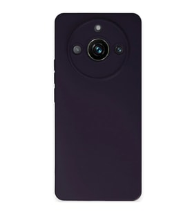 Realme 11 Pro Kılıf Nano içi Kadife Silikon - Mor