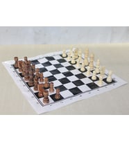 Ahşap Satranç Taşı 10 Cm