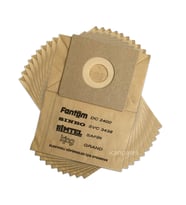 Fantom Uyumlu Canister DC 2500 Süpürge Kağıt Toz Torbası 10 Adet