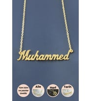 Muhammed İsimli Kolye