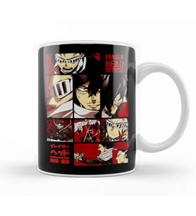 Eraser Head Desing My Hero Academia Kupa Bardak Porselen