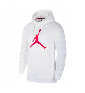 Nike Men's Hoodie, Hooded Sweatshirt Cotton (Beyaz)