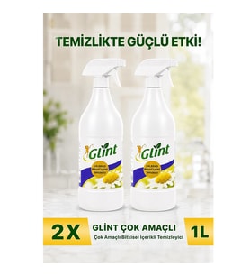 Glint Çok Amaçlı Bitkisel Yüzey Temizleyici 2x1 Litre