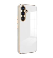 Microsonic Samsung Galaxy S24 Kılıf Olive Plated Beyaz (Beyaz)