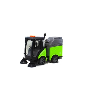Oyuncak Sokak Süpürme Çöp Kamyonu 1/16 Ölçek Işıklı Sesli