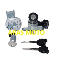 Honda Activa S 125 Kontak Seti 2015 - 2018 Uyumlu A Kalite-Arasmoto (Siyah)