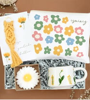 Kişiye Özel Bez Çanta & Anahtarlık & Mum & %100 El Yapımı Hediye Seti