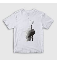 Presmono Unisex Çocuk Beyaz Ace Servis Spor Tennis Tenis T-Shirt 329639tt