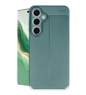 Samsung Galaxy S24 Fe Kılıf Auto Focus Kapak - Koyu Yeşil