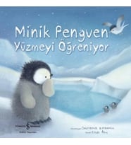 Minik Penguen Yüzmeyi Öğreniyor